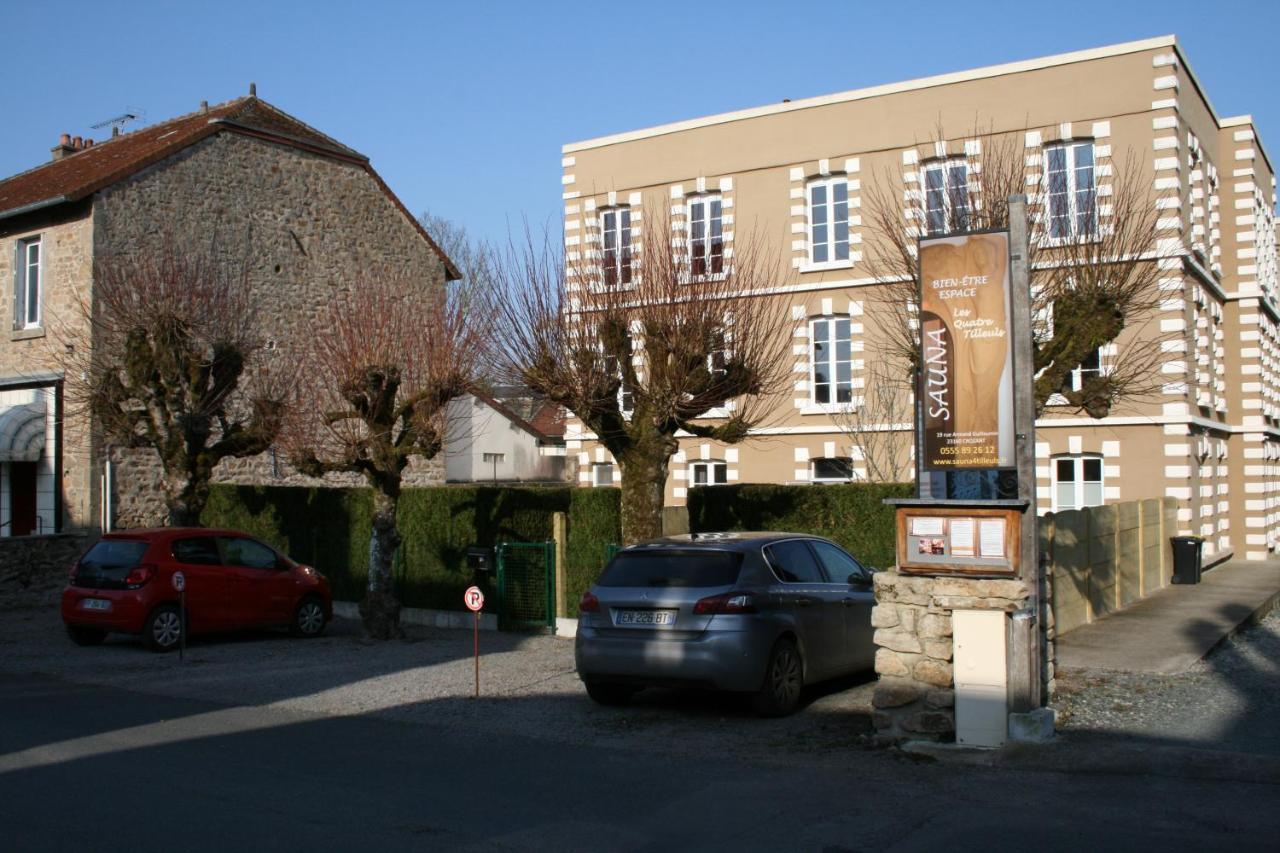 Les 4 Tilleuls Crozant Buitenkant foto